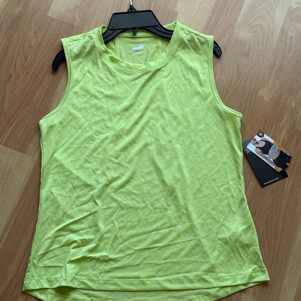 Avia Neon Green Muscle Tee